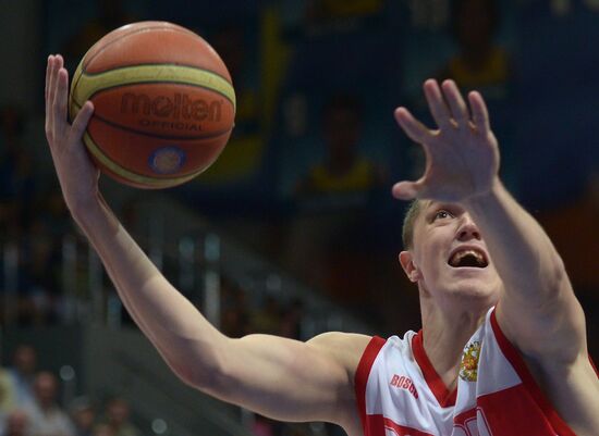 Баскетбол. Товарищеский матч сборных России и Литвы