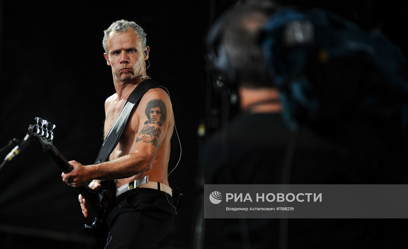 Концерт Red Hot Chili Peppers в Москве | РИА Новости Медиабанк