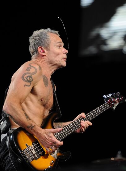 Концерт Red Hot Chili Peppers в Москве