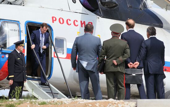 Рабочая поездка Д.Медведева в Коломну