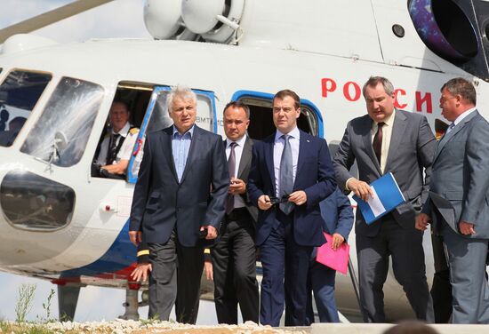 Рабочая поездка Д.Медведева в Коломну