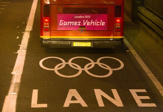 Лондон в преддверии Олимпиады 2012