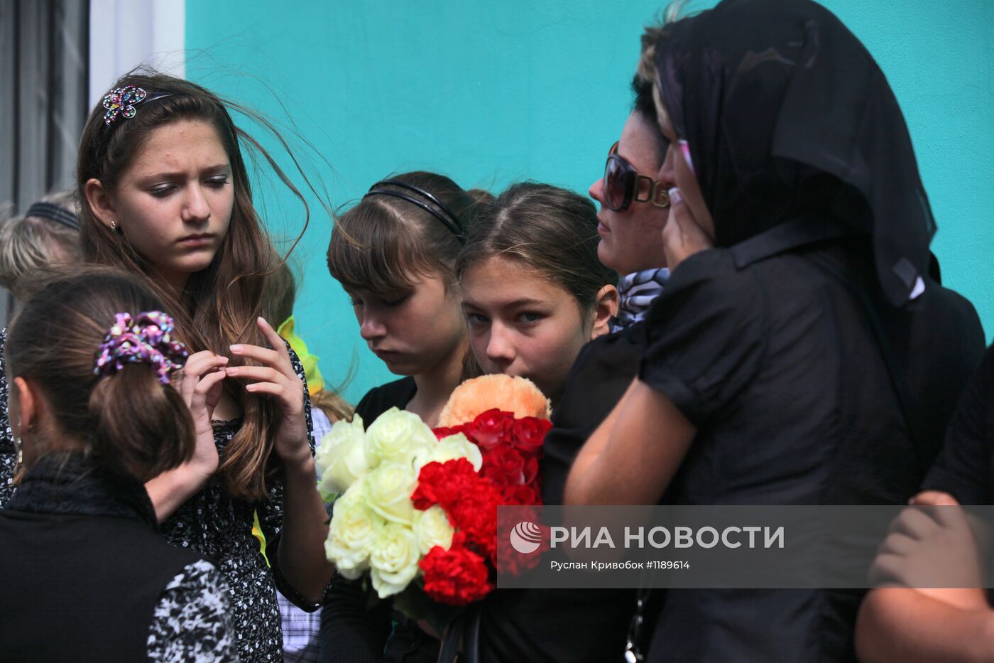 Панихида по погибшим в ДТП в Старой Купавне