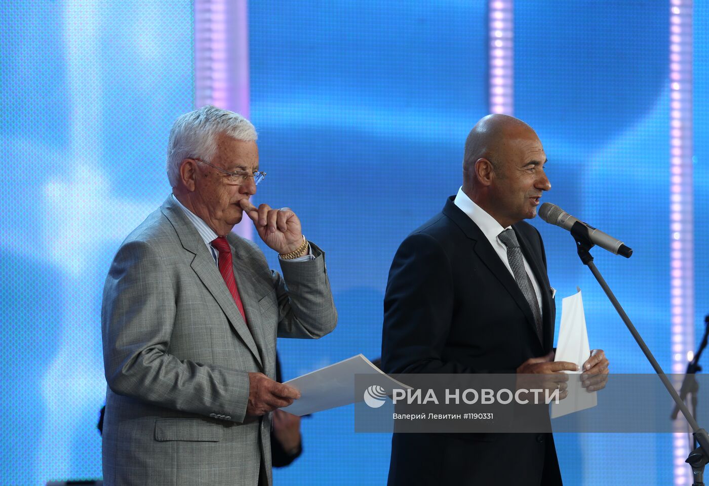 Открытие Международного конкурса "Новая волна 2012" в Юрмале