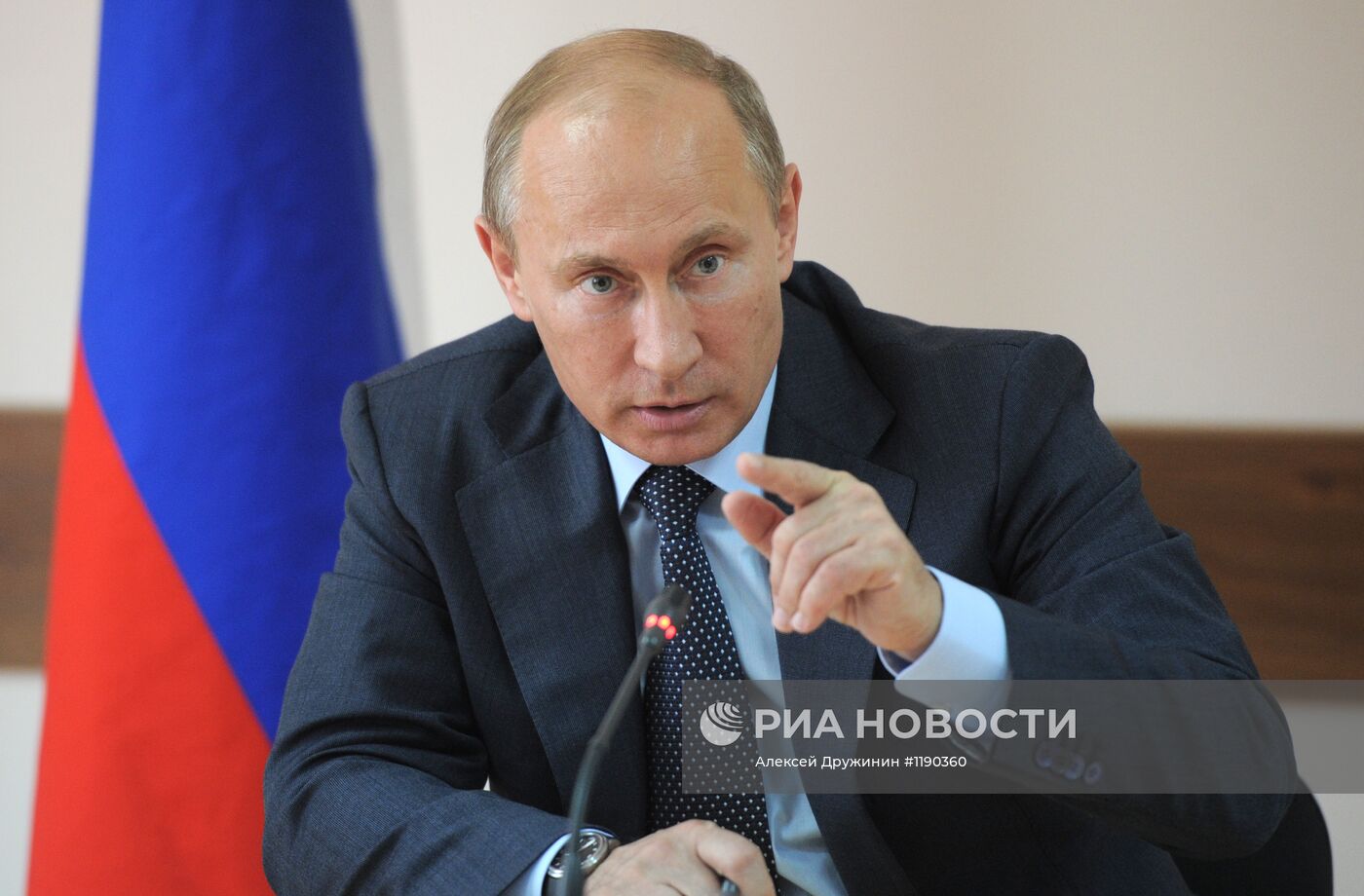 Президент РФ В.Путин посетил Геленджик с рабочей поездкой