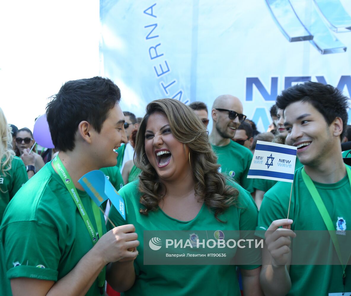 Открытие Международного конкурса "Новая волна 2012" в Юрмале