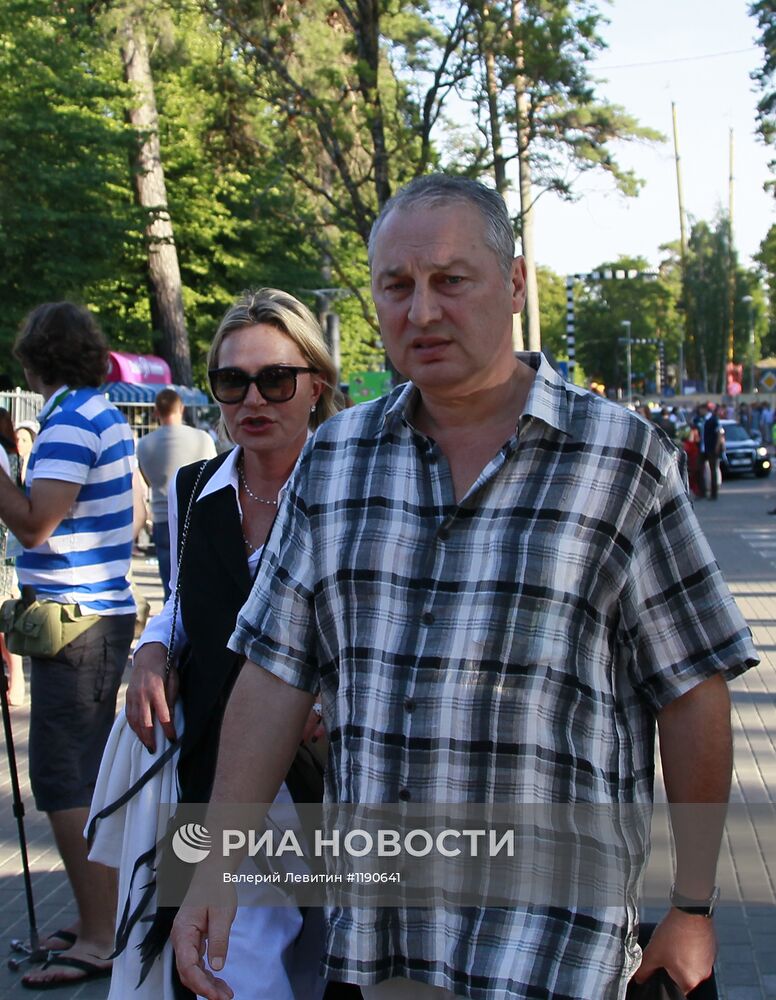 Открытие Международного конкурса "Новая волна 2012" в Юрмале