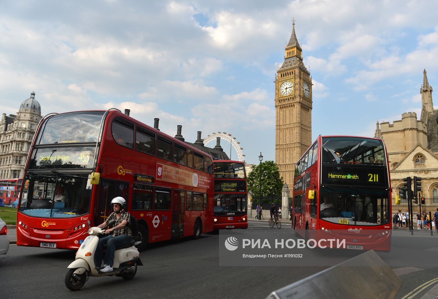 Лондон в преддверии Олимпийских игр - 2012