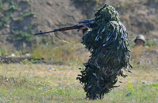 Учения Оперативной группы российских войск в Приднестровье