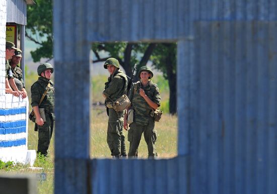 Учения Оперативной группы российских войск в Приднестровье