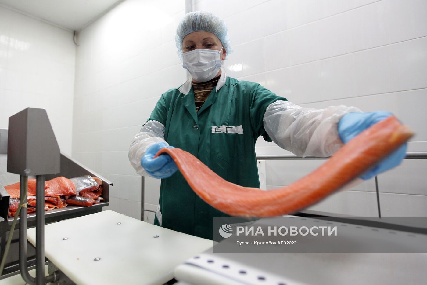 Работа завода "Русское море" в Ногинске