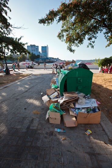Экологическая ситуация на улицах Севастополя