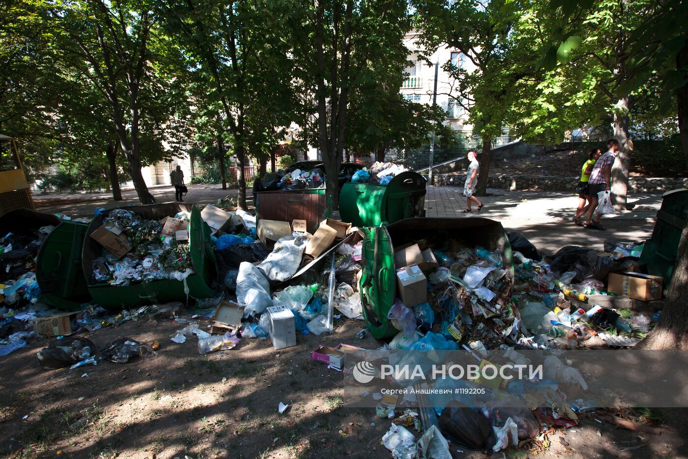 Экологическая ситуация на улицах Севастополя