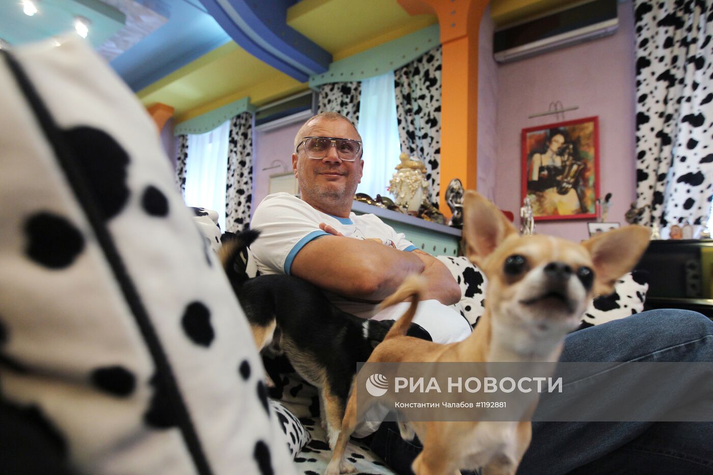 Андрей Ковалев в своем доме в Москве | РИА Новости Медиабанк