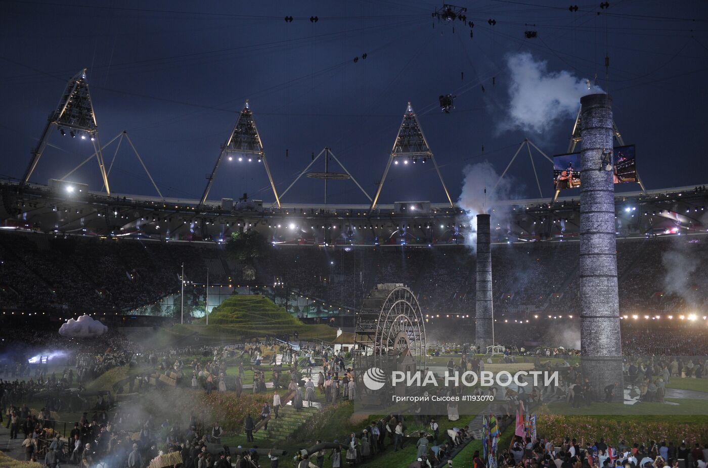 ОИ - 2012. Церемония открытия