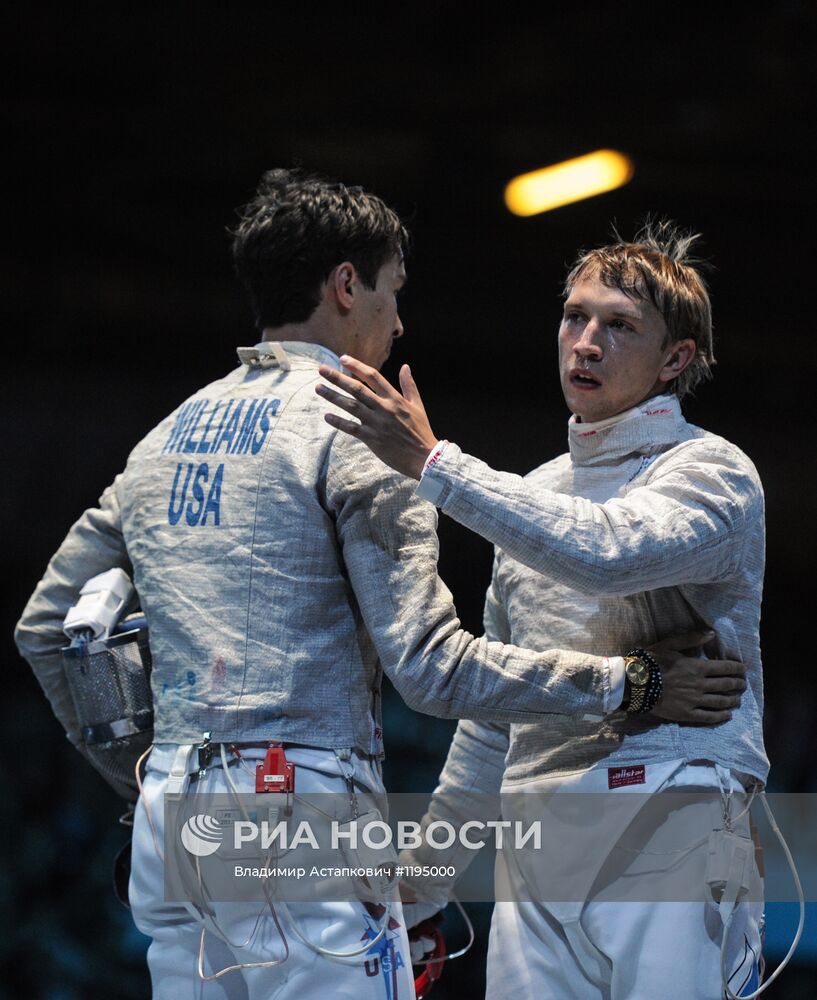 ОИ - 2012. Фехтование. Сабля. Мужчины