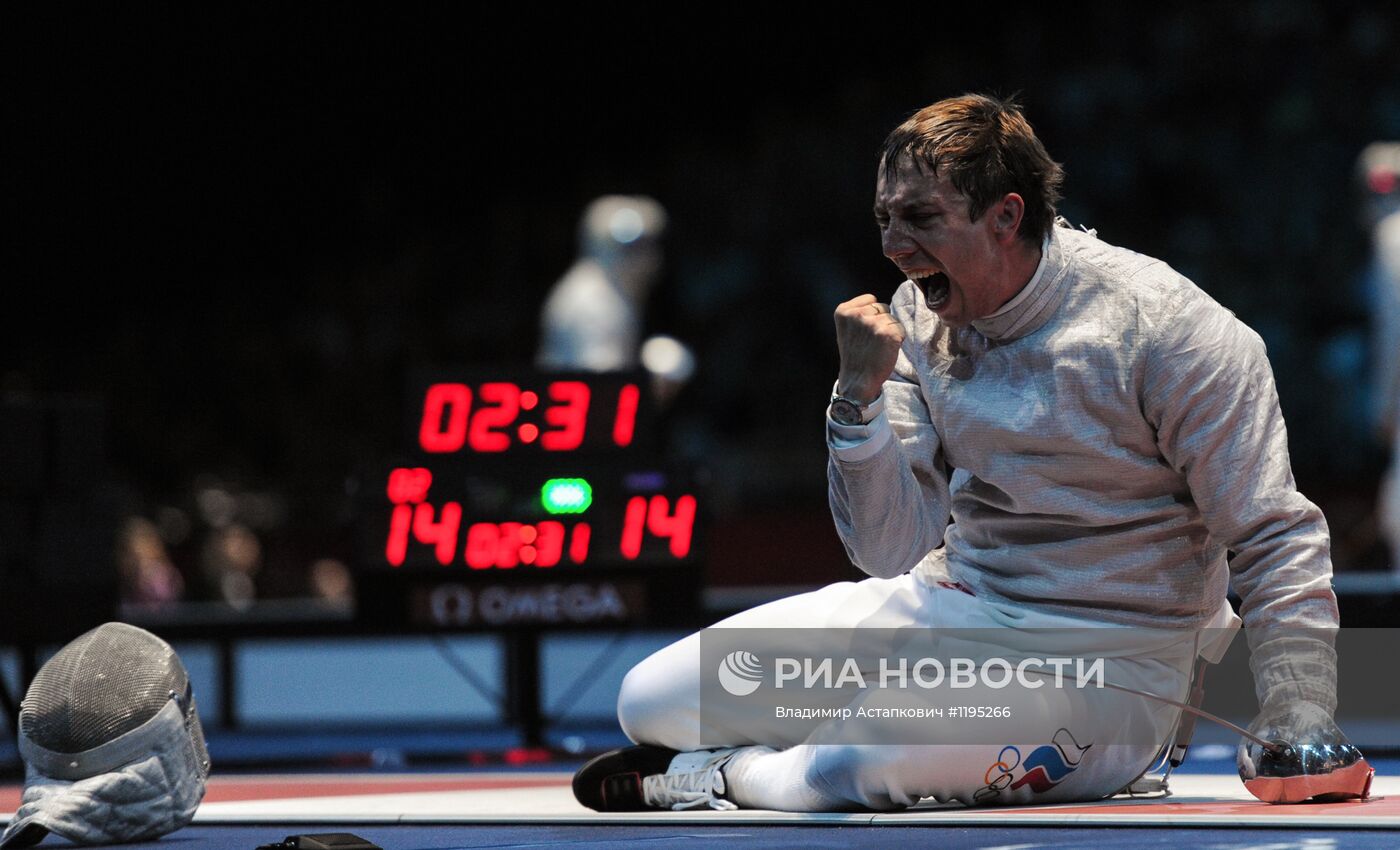 ОИ - 2012. Фехтование. Сабля. Мужчины