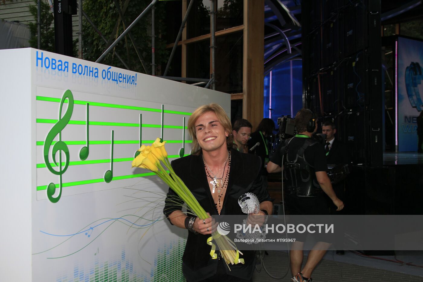 Закрытие международного конкурса "Новая волна 2012"