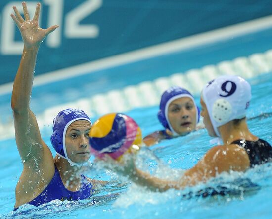 ОИ - 2012. Водное поло. Женщины. Матч Великобритания – Россия