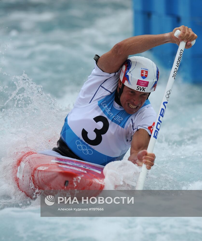 ОИ - 2012. Гребной слалом. Каноэ. Мужчины. Одиночка