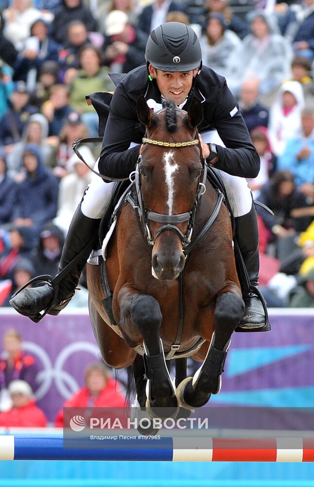 ОИ - 2012. Конный спорт. Троеборье. Преодоление препятствий