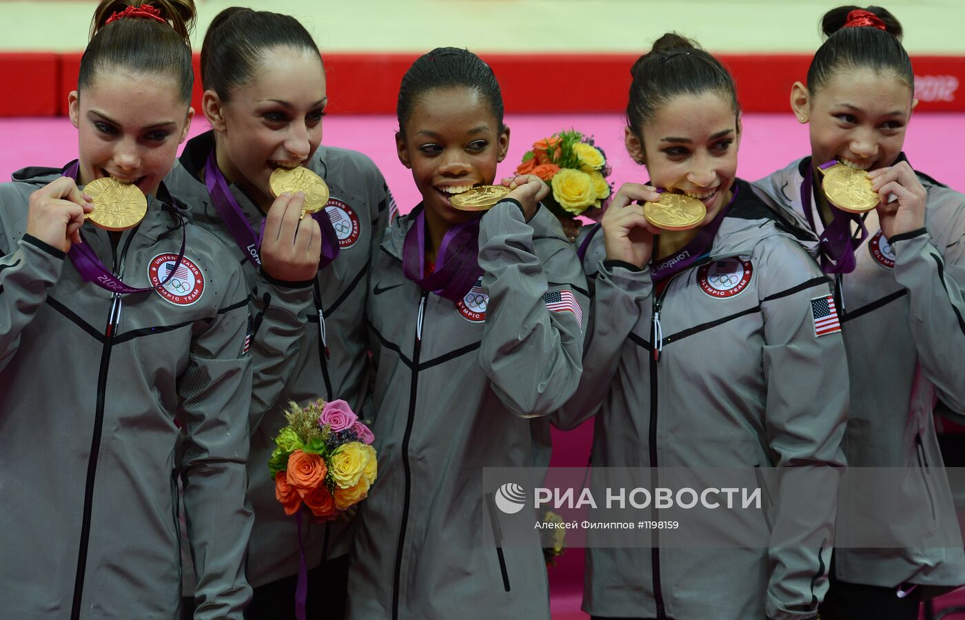 ОИ - 2012. Спортивная гимнастика. Женщины. Командное первенство