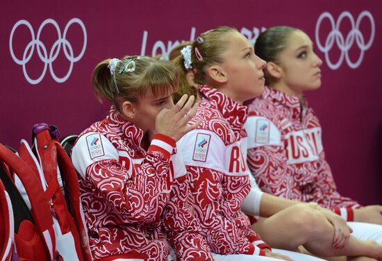 ОИ - 2012. Спортивная гимнастика. Женщины. Командное первенство