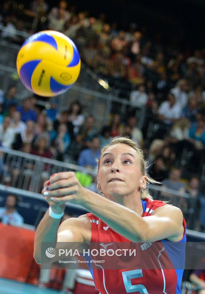 ОИ - 2012. Волейбол. Женщины. Матч сборных Алжира и России