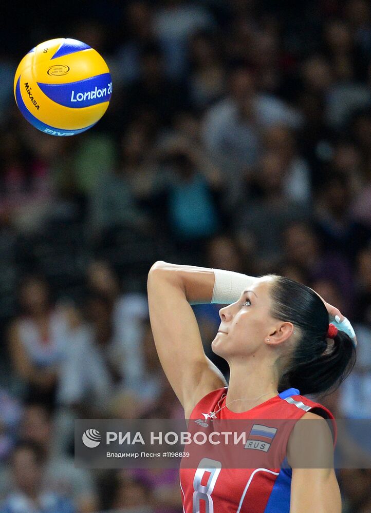 ОИ - 2012. Волейбол. Женщины. Матч сборных Алжира и России