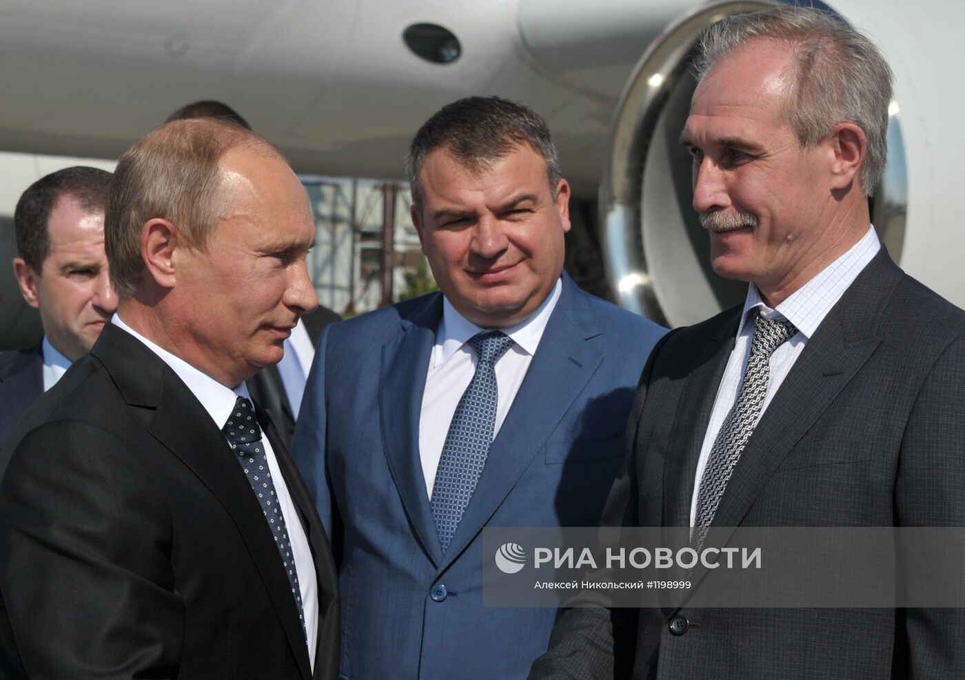 В.Путин прибыл с рабочей поездкой в Ульяновскую область