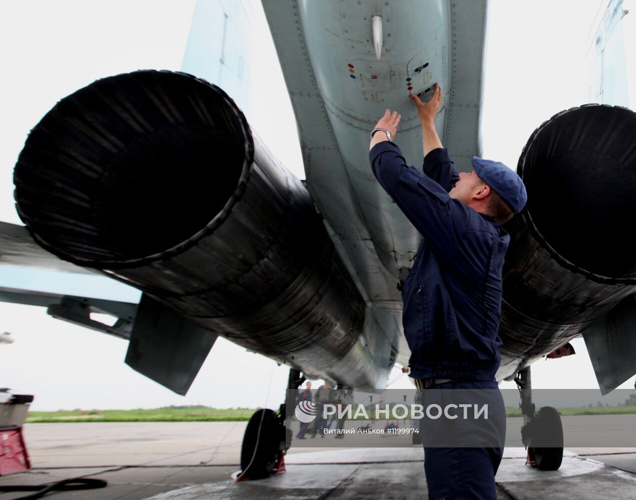 Работа гвардейской авиабазы в Приморском крае