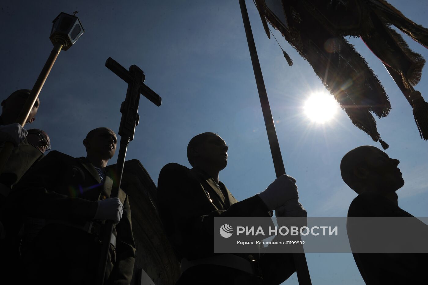 Празднование Дня ВДВ в Москве