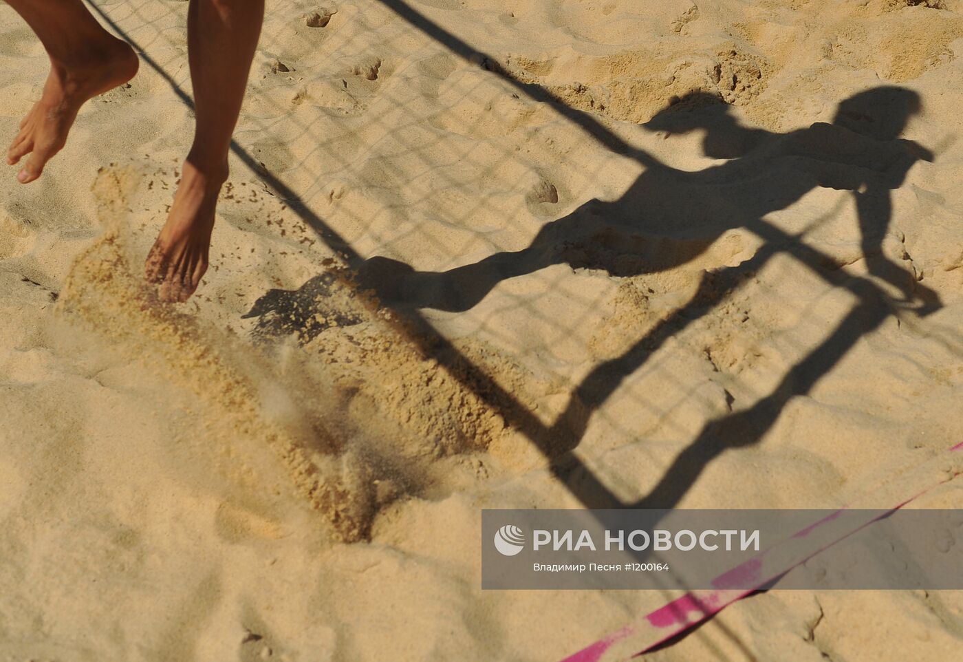 ОИ – 2012. Тренировка сборной России по пляжному волейболу