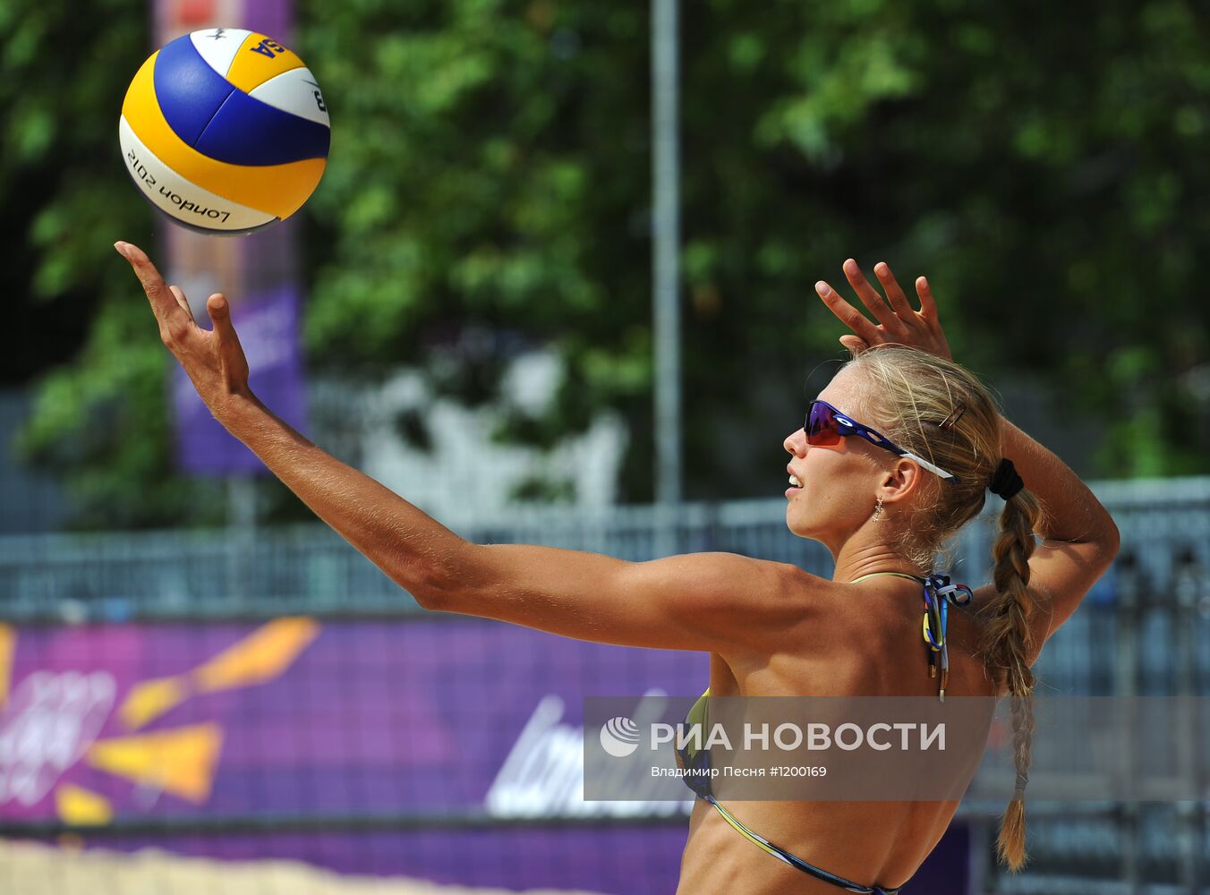 ОИ – 2012. Тренировка сборной России по пляжному волейболу