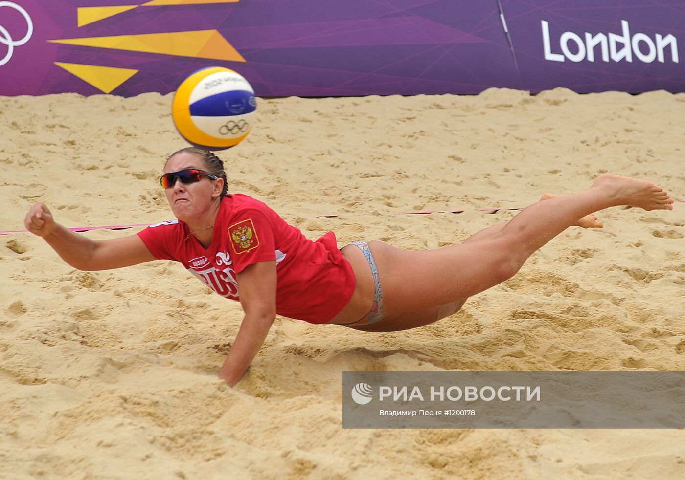 ОИ – 2012. Тренировка сборной России по пляжному волейболу