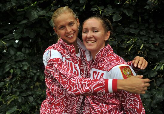 ОИ – 2012. Тренировка сборной России по пляжному волейболу