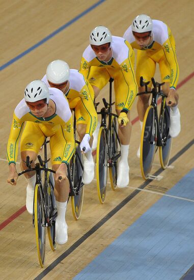 ОИ - 2012. Велоспорт. Трек. Командная гонка преследования