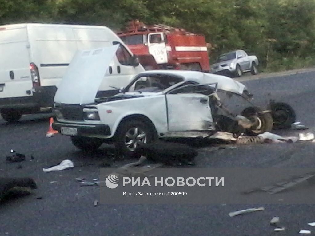 Автомобиль губернатора Тульской области попал в ДТП