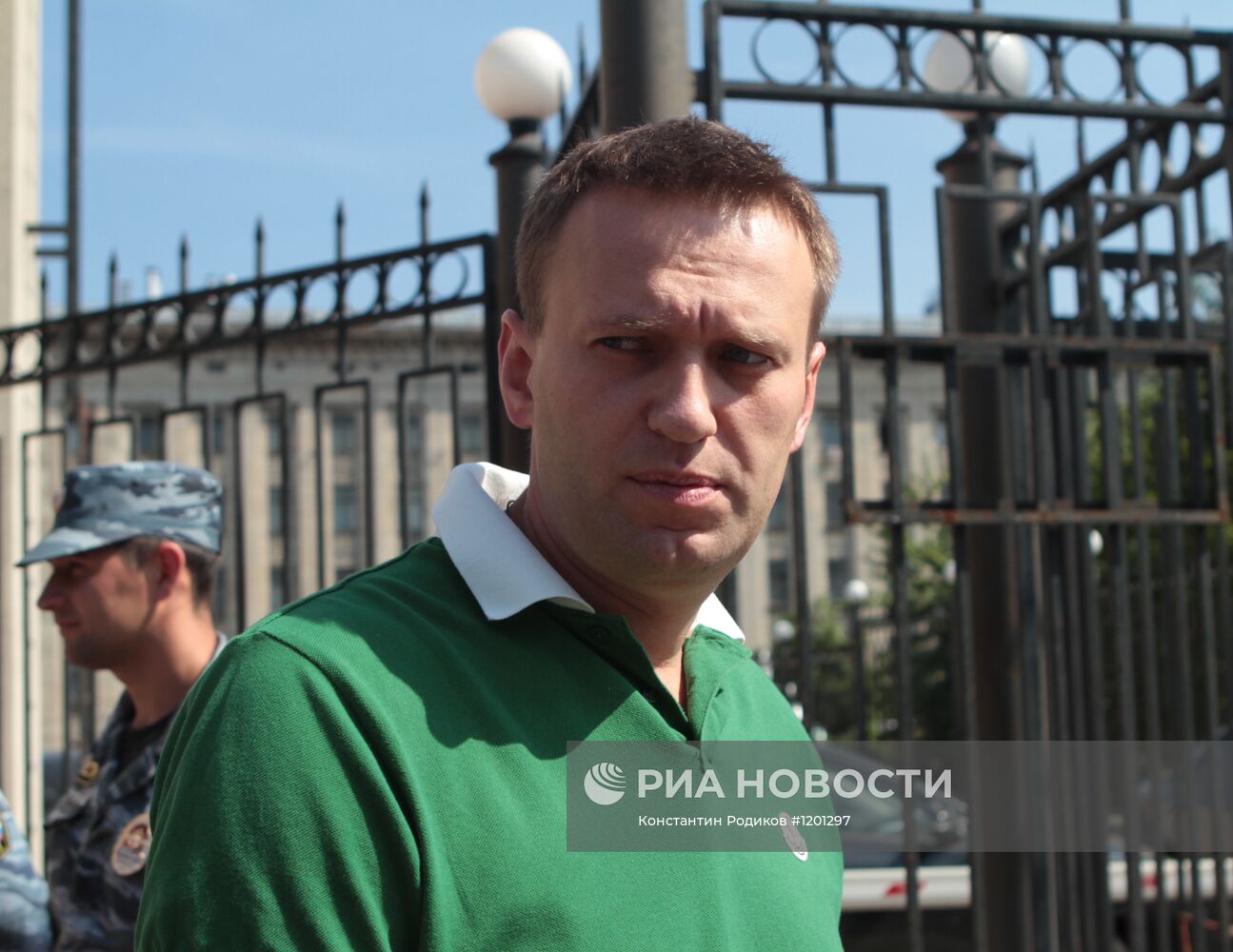 Алексей Навальный в Следственном комитете РФ