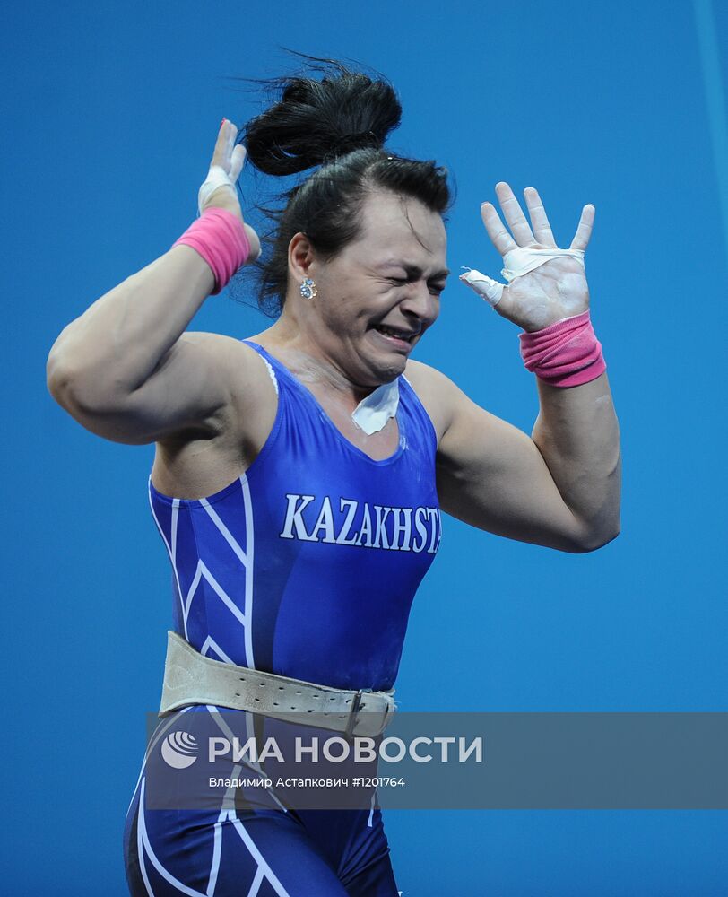 ОИ - 2012. Тяжелая атлетика. Женщины. До 75 кг