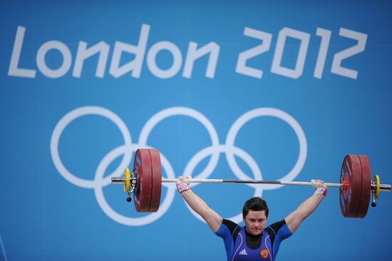 ОИ - 2012. Тяжелая атлетика. Женщины. До 75 кг