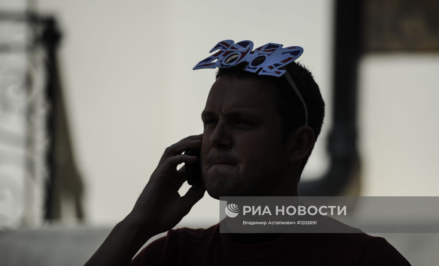Лондон во время проведения Олимпиады 2012