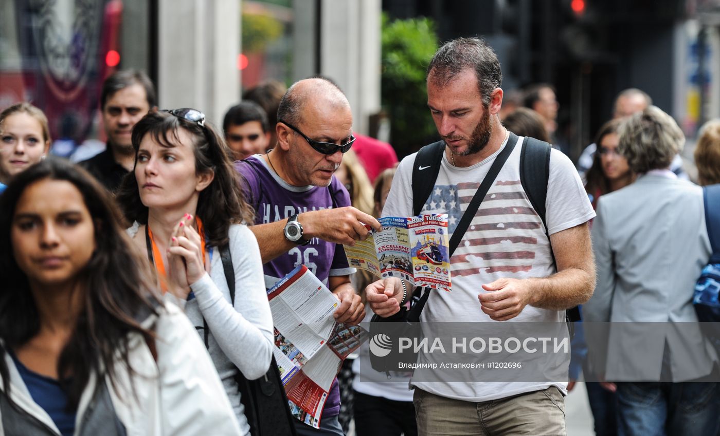 Лондон во время проведения Олимпиады 2012