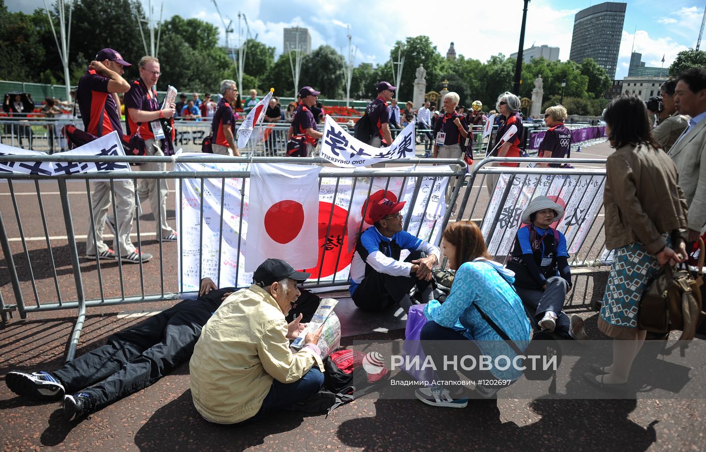 Лондон во время проведения Олимпиады 2012