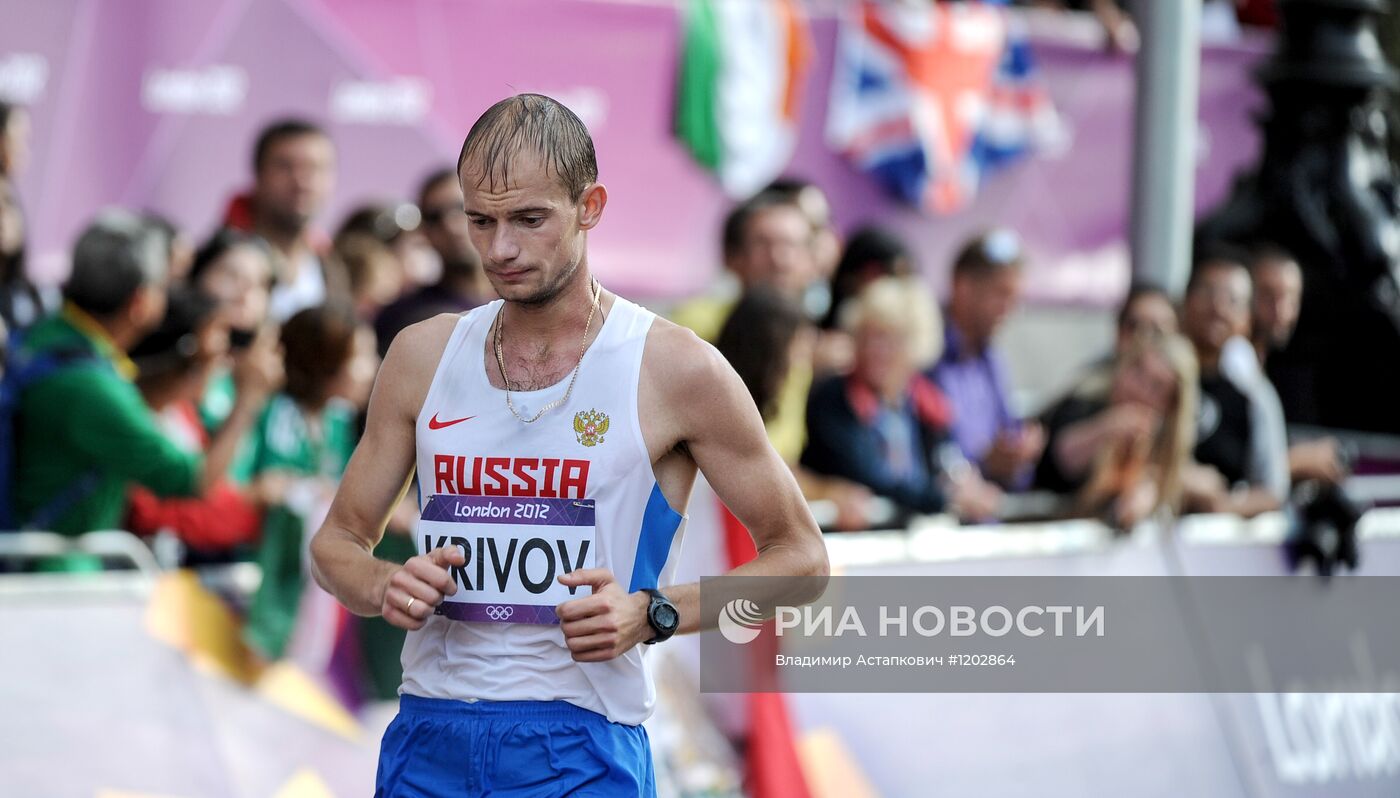 ОИ - 2012. Легкая атлетика. Спортивная ходьба. Мужчины. 20 км