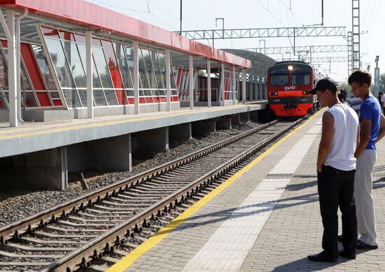 Открытие второго железнодорожного вокзала в Казани