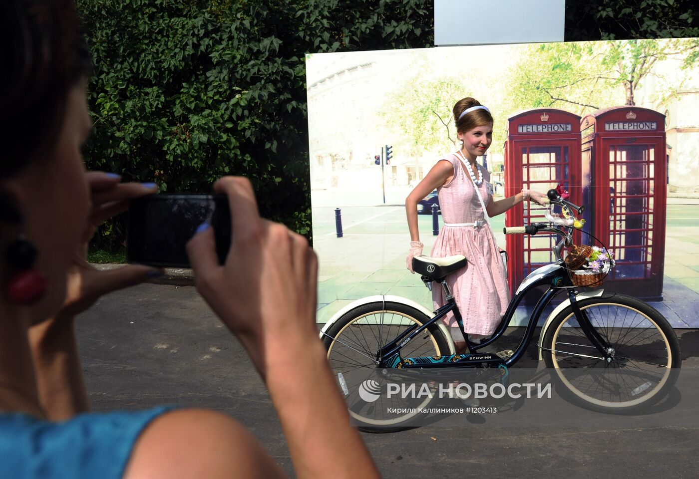 Велопарад "Леди на велосипеде"
