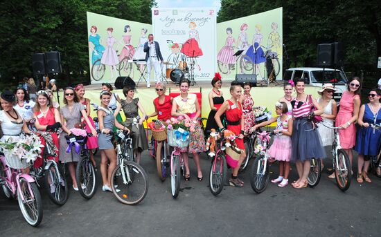 Велопарад "Леди на велосипеде"