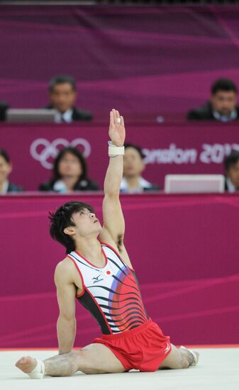 ОИ - 2012. Спортивная гимнастика. Мужчины. Вольные упражнения