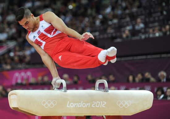 ОИ - 2012. Спортивная гимнастика. Мужчины. Конь